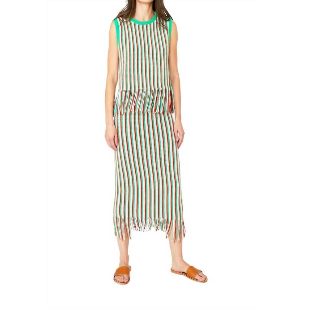 NEW KULE valentina skirt in green poppy
